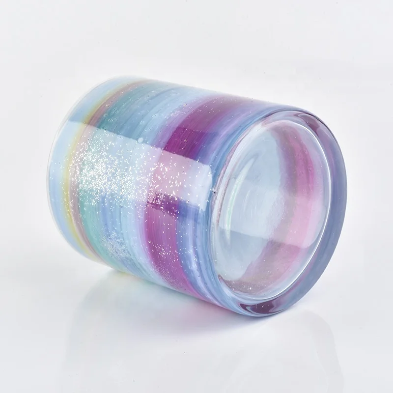 Unique Rainbow Candle Holder Wedding
