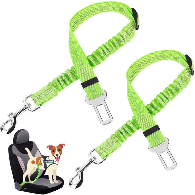

Retractable Vehicle Nylon Pet Safety Seat Belts Heavy Duty Durable Car Harness Seatbelts Adjustable Dog Seat Belt Scrap, Oem
