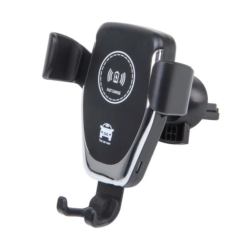 

Fast Wireless Qi charger Charging Qi In Car Charge r Station Magnetic Phone Car Mount Qi Wireless Charger Car Charger, Black white