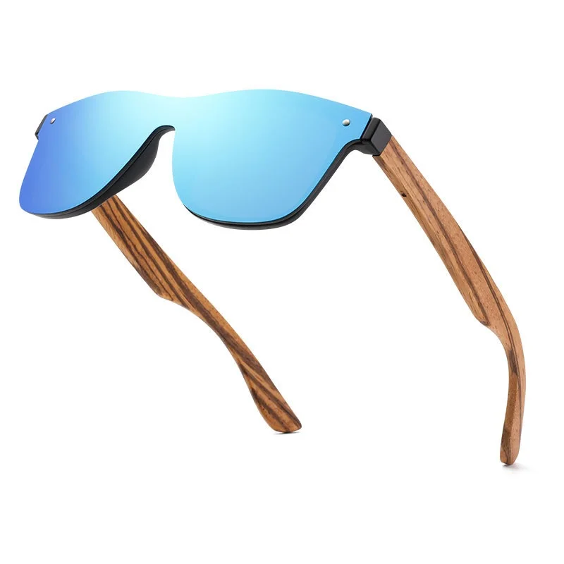 

Natural Bamboo Sunglasses For Men Zebra Wood Sun Glasses One Pieces Lenses Driving UV400 Polarized Sunglasses, Any colors