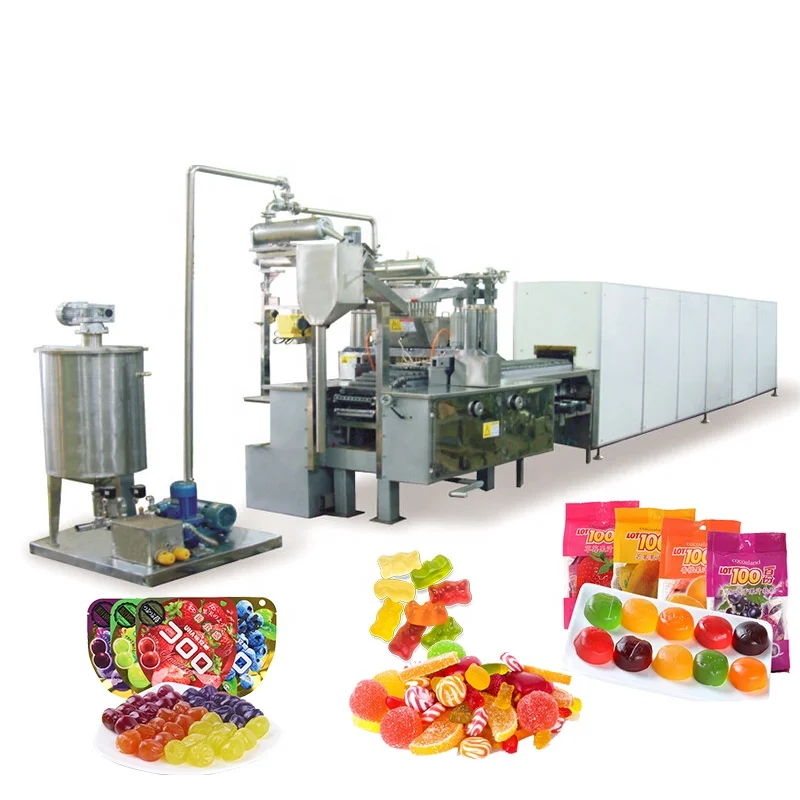 
Jelly Gummy Candy Bean Making Machine Depositing Production Line  (62360635288)