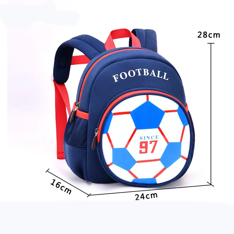 

2022 fashion children's soccer schoolbag toddler portable shoulder bag back bags for school