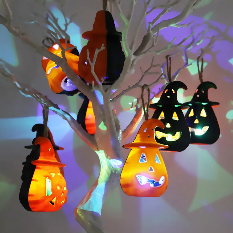 

Wholesale Halloween decorations candle lights and pumpkin lantern