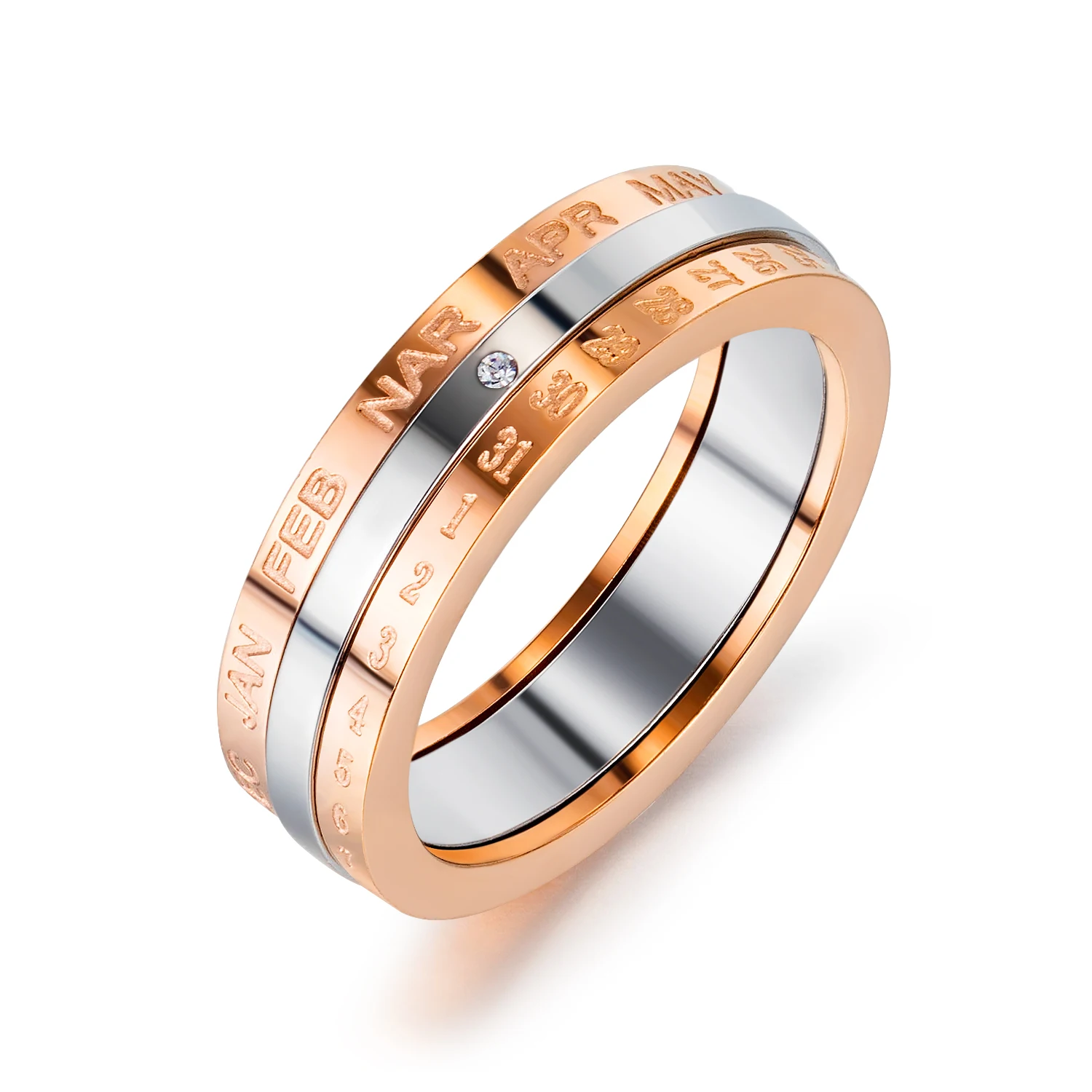 

Best Sale Simply Oem Ladiesset Custom Made Chunky Gold Wedding Ring, Rose gold, custom color