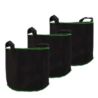 

Custom Multifunctional Plant Felt Grow Container Bags with handles