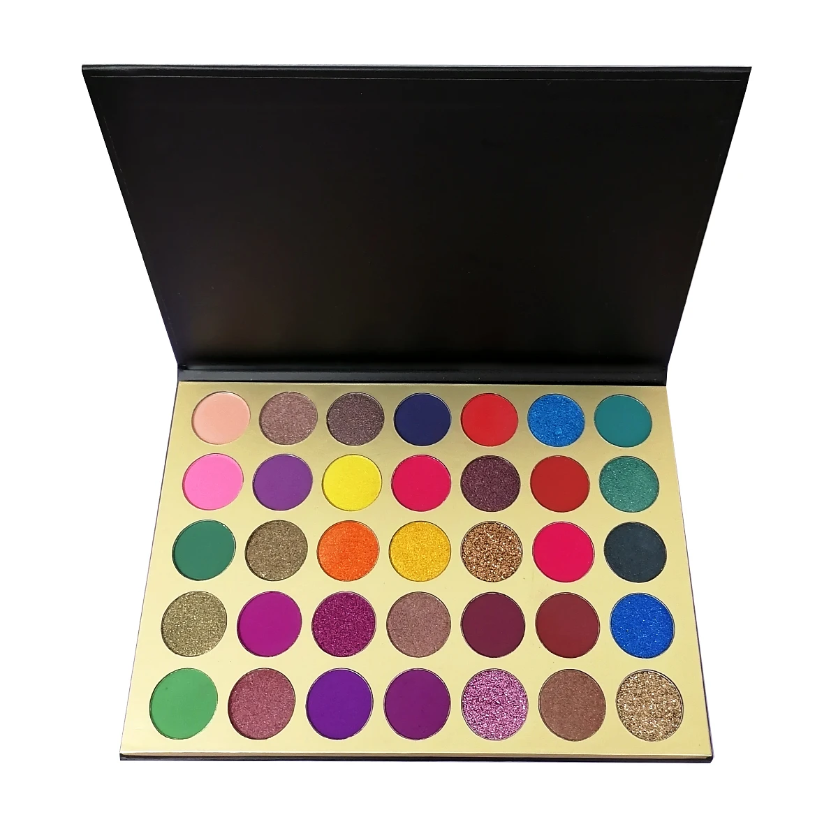 Wholesale High Pigmented 24 Glitter Eyeshadow Palette Pressed Powder