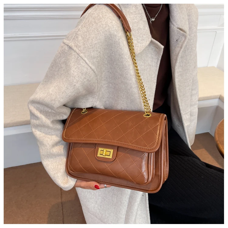 

XINYU Winter brand designer handbags for women luxury handbags ladies shoulder bags 2021 women chain leather bags