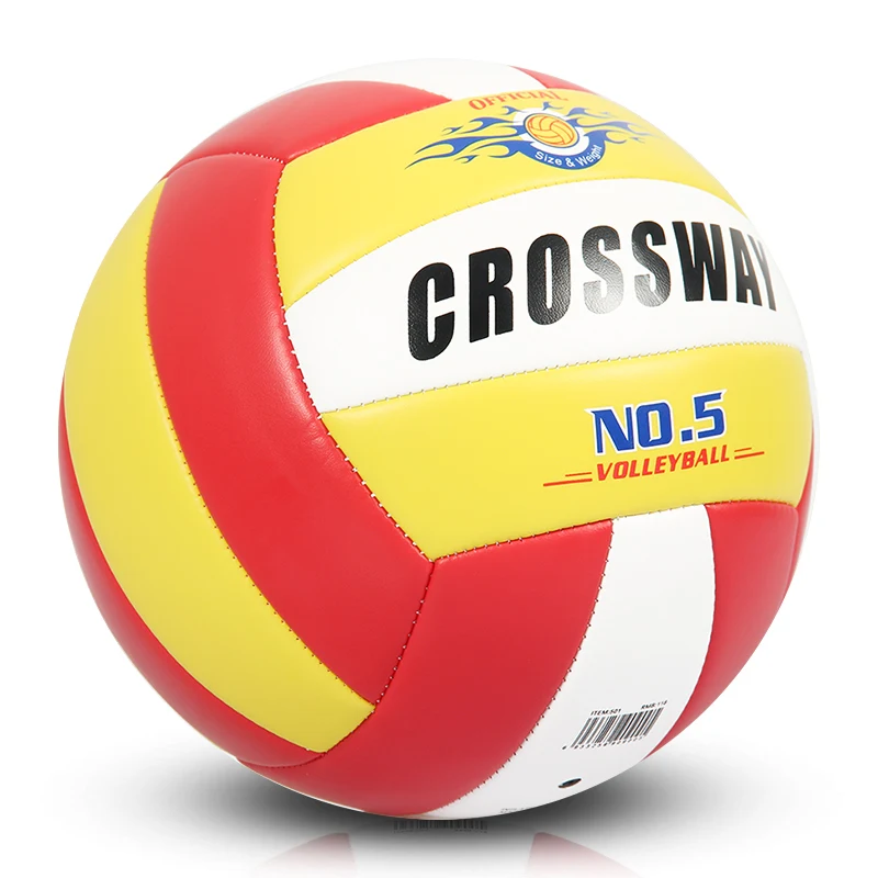 

Waterproof indoor outdoor official size 5 high quality pvc volleyballs training for 4 people, Customize color