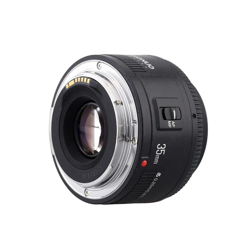 

Yongnuo 35mm lens YN35mm F2.0 lens Wide angle Fixed/Prime Auto Focus Lens For Canon 600d 60d 5DII 5D 500D 400D 650D 600D 450D