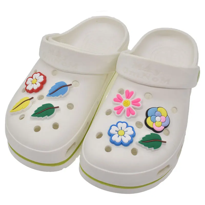 

PVC croc shoe decoration Custom designer jibbit accessory charms