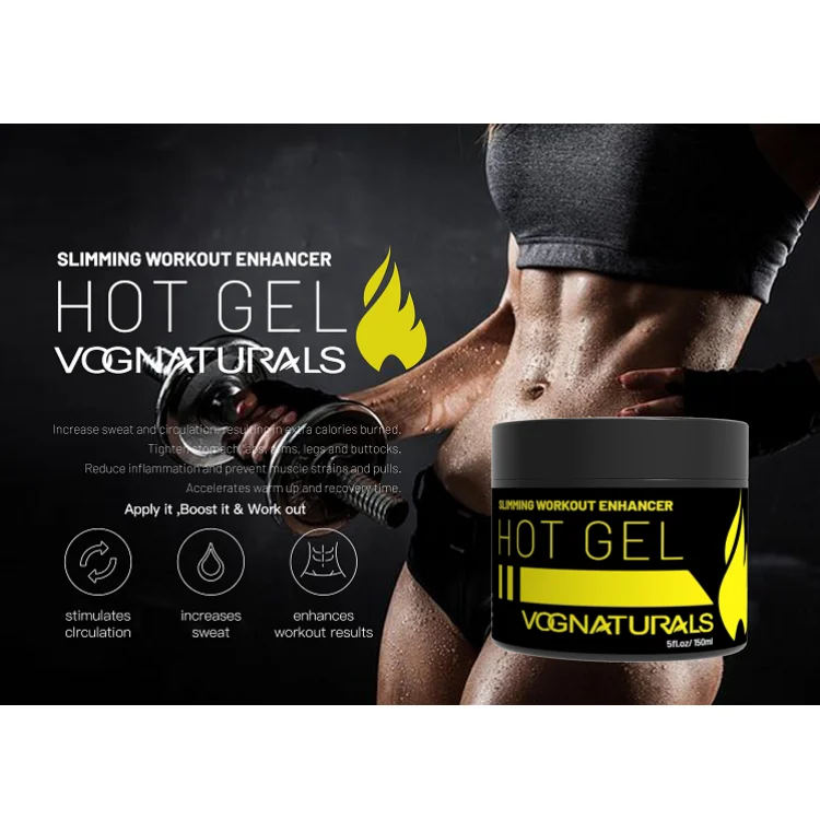 
Oem Odm Best Quality Natural Workout Enhancer Sweat Cream Weight Loss Hot Gel with Coconut oil Body Care  (62250991712)