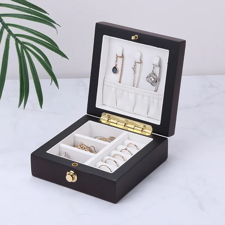Tancy New Design Jewelry Box Packaging Ring Necklace Earring Storage ...