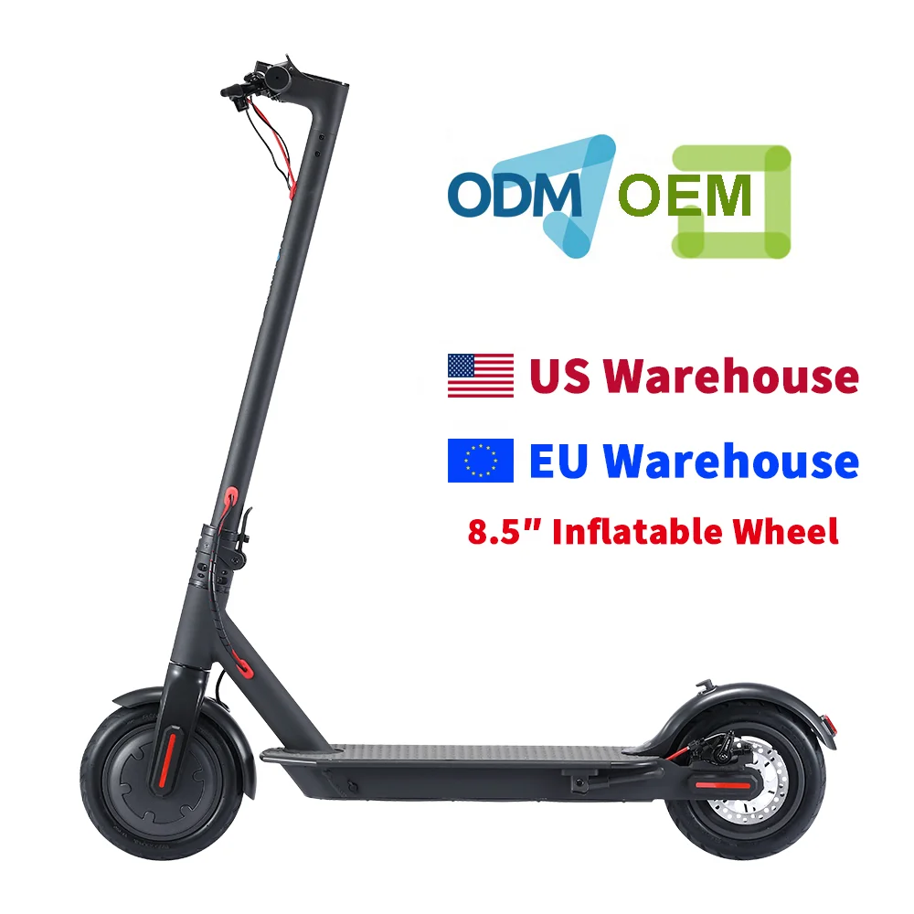 

US Warehouse two wheel electric scooters 36V 7.5AH lithium battery cheap electric scooter