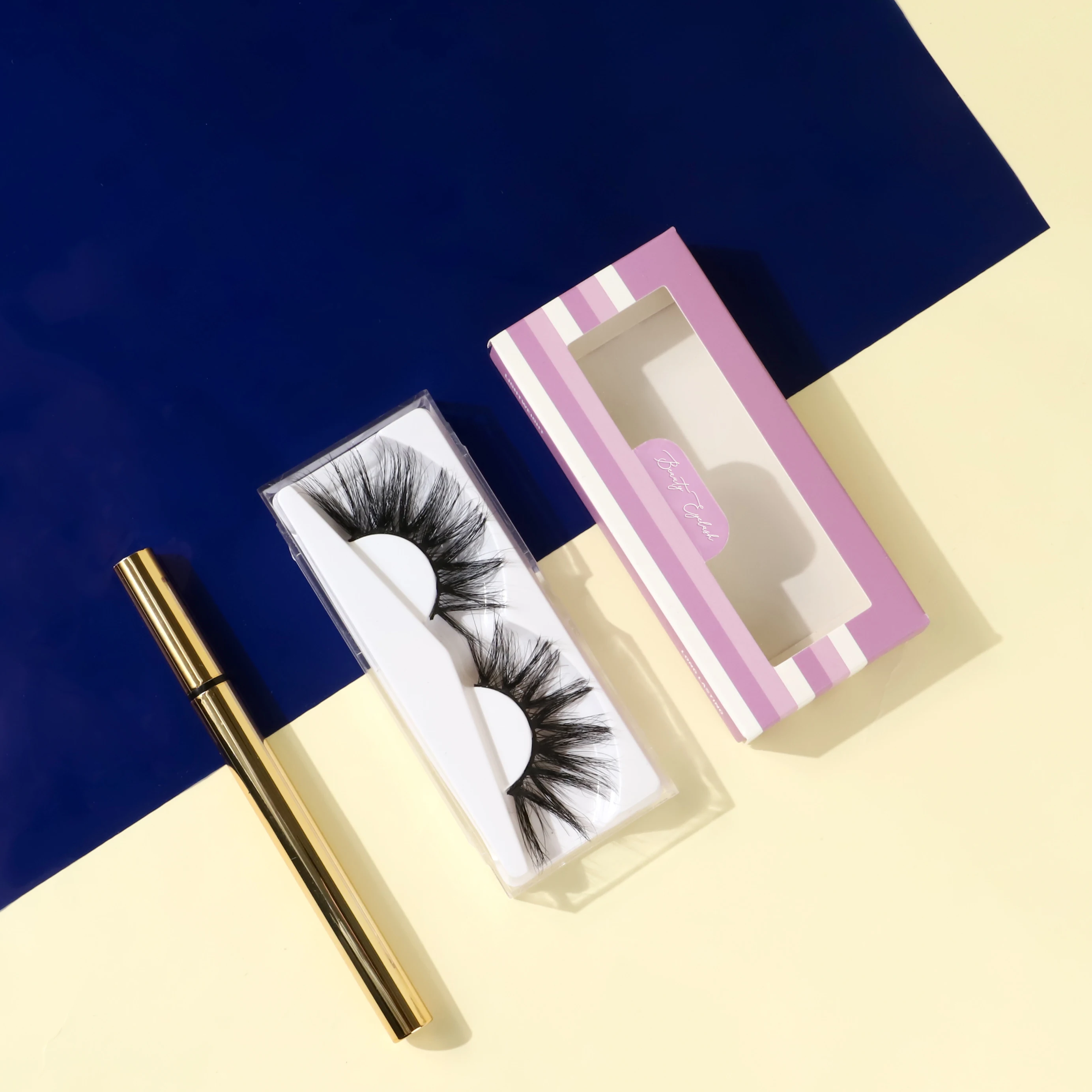 

2021 new natural volume synthetic silk lash with added flare and curl silk lashes