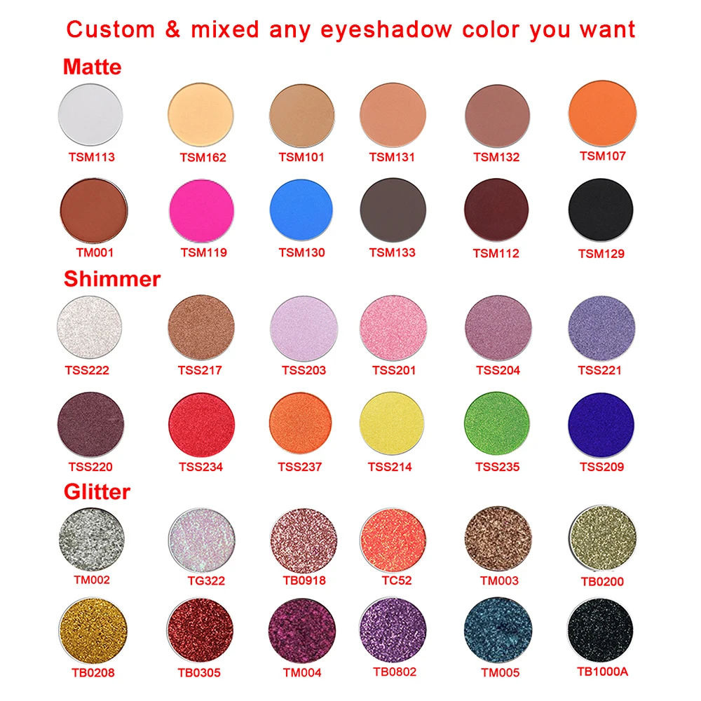 Muting Professional Eye Beauty Makeup Vendor Supply Make Up Glitter