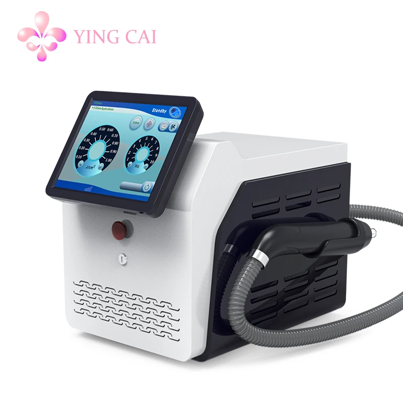 

ce approved Picosecond 1064 nm 755nm 532nm Pico q switched Nd Yag Laser Pico Laser Tattoo Removal machine, White/black.gray