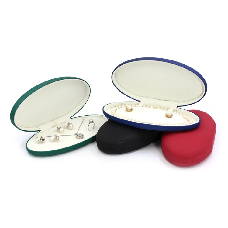 OEM Modern Shell Shape Ring Box Custom Printed Plastic Jewelry Packaging Box for Wedding Favors Luxury Brand Gift Box