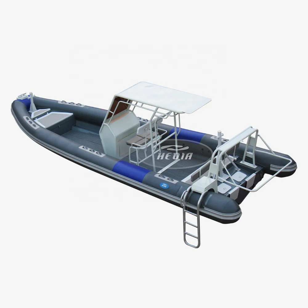 

ce 25ft rib 760 hypalon inflatable boat patrol luxury aluminum rib boat 860 with motor, As your request