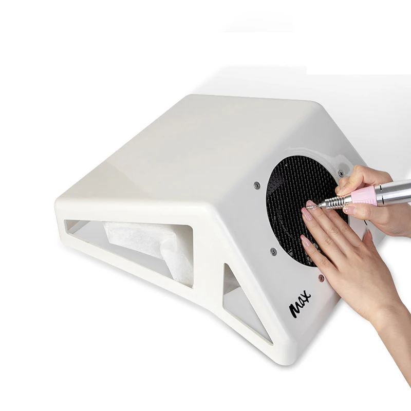 

Factory Directly 60W Nail Dust Vacuum Cleaner With Strong Suction, White