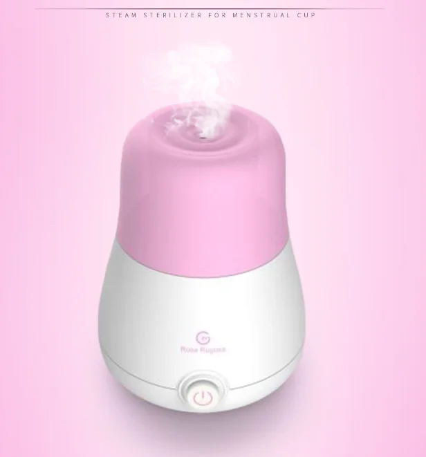 

Menstrual Cup Sterilizer, iNeibo Period Cup High-Temperature Steamer, Anti-scalding One-Button Control Menstrual Cups Cleaner
