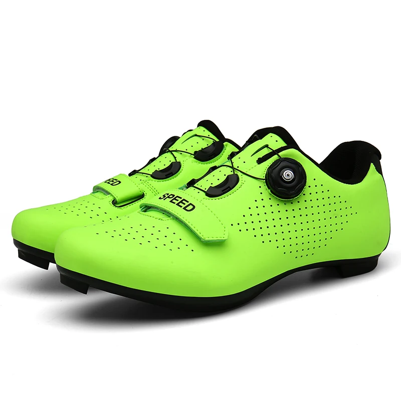 

2021 Fashion microfiber matte upper nylon sole self-locking outdoor sport MTB cycling shoes for all age unisex men women