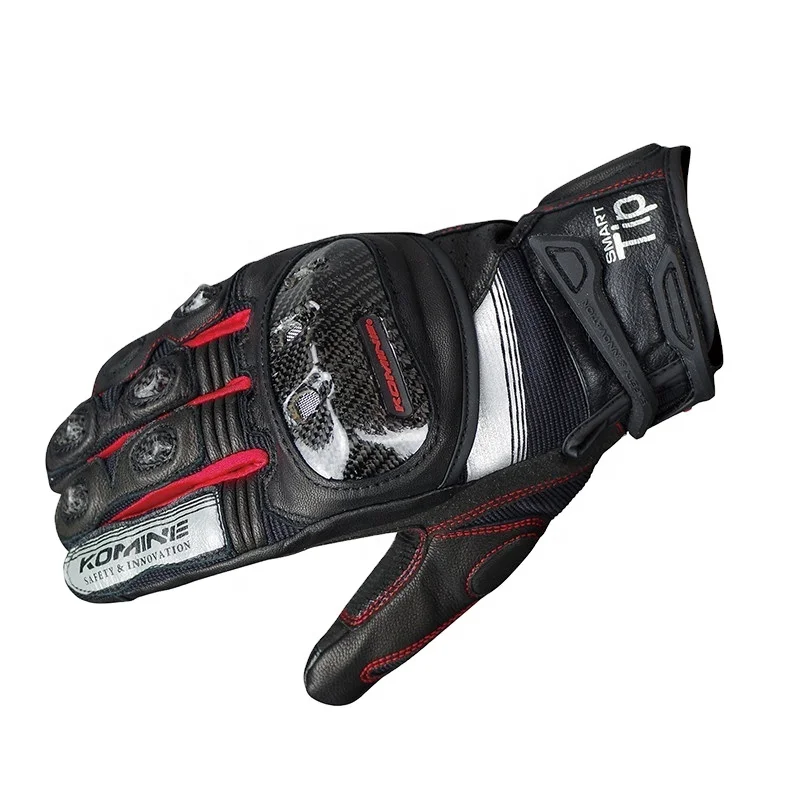 

Motorcycle Riding Gloves Genuine Leather Windproof Motorbike Racing Gloves Moto MTB ATV Gloves Waterproof Men Shockproof GK-193