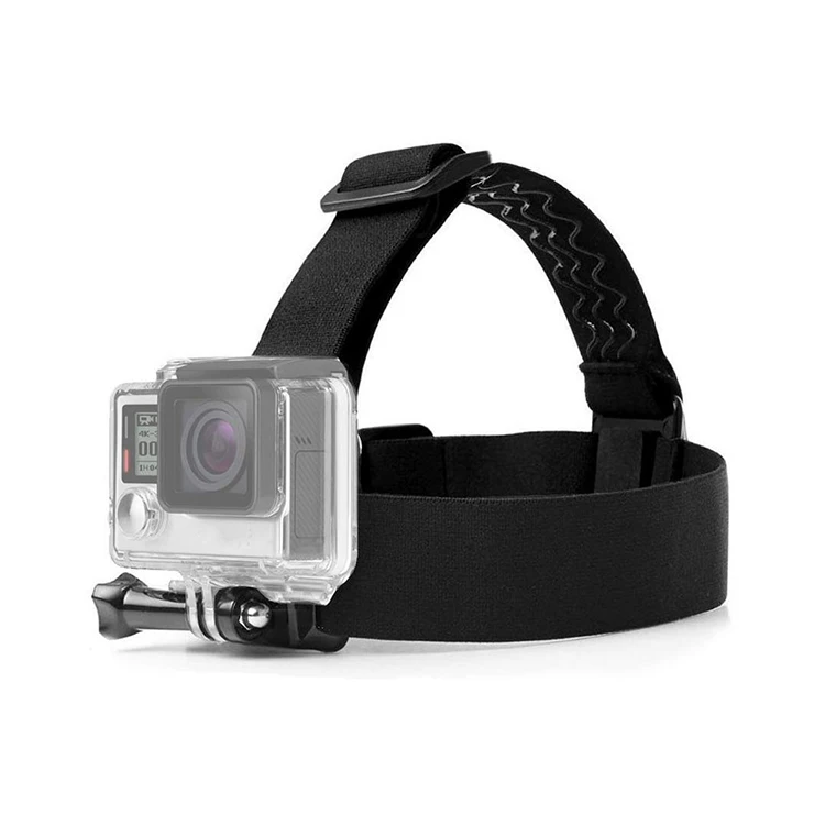 

Suitable for Gopro Hero 6/5/4/3 Xiaomi Yi 4kGo Pro fixed with adjustable headband, Black