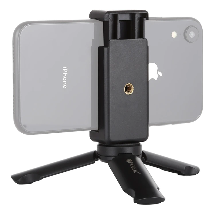 

Wholesale Individual Sale PULUZ Mini Plastic Tripod + Universal Phone Clamp Bracket