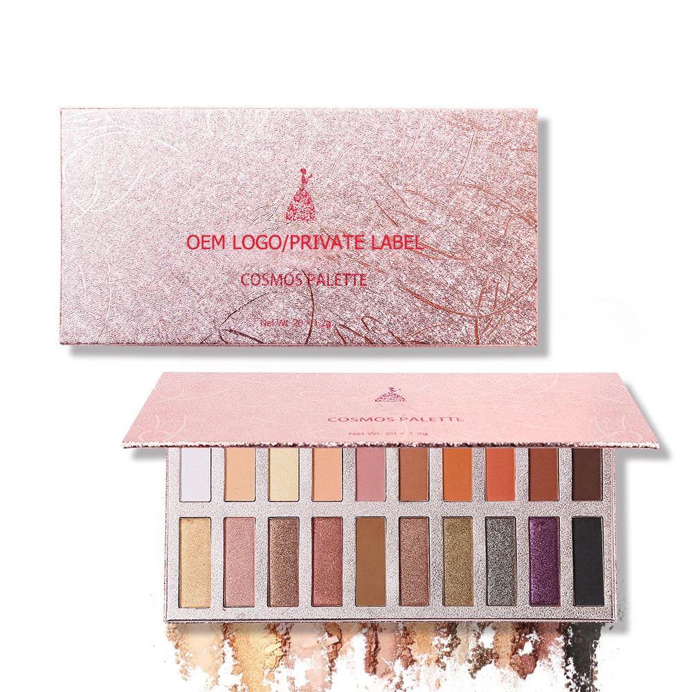 

Private Label High Pigment make your own 22 Colors Nude color custom cheap eyeshadow palette