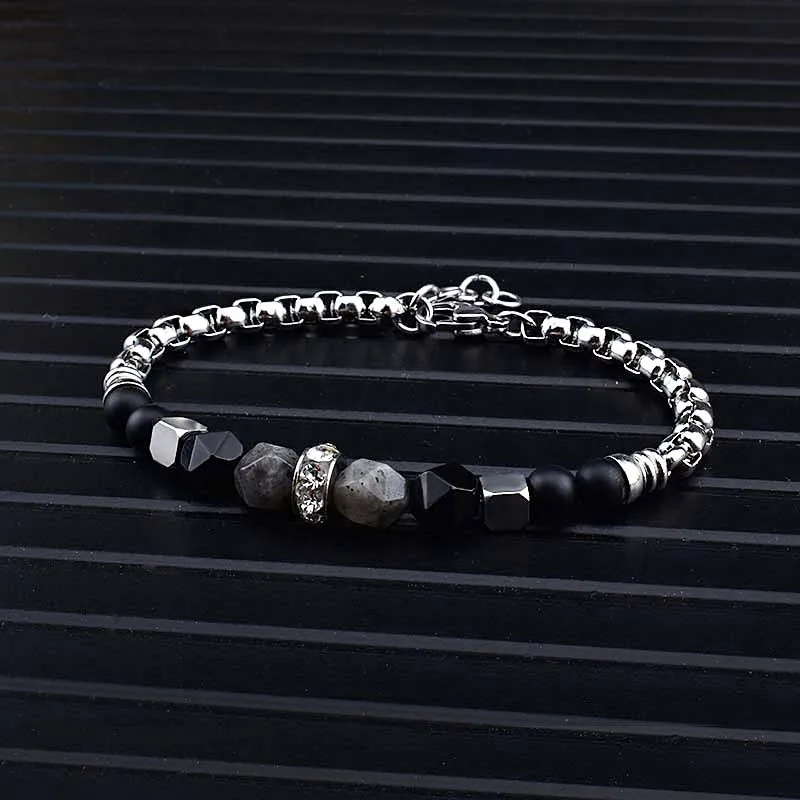 

2021 Sailing Jewelry Tiger Eye Stone Bracelet Fathers Day Gift Bracelet Adjustable Mens Bracelet