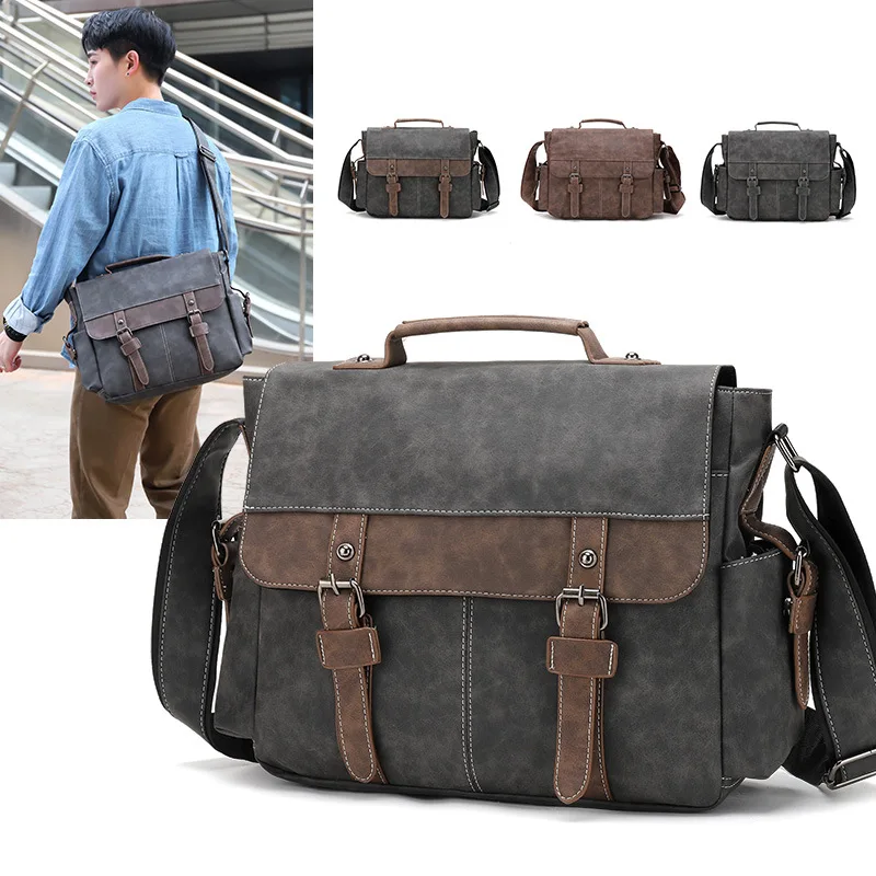 

Manufacturer Twinkle Official Document Men's Pu Shoulder Messenger Bag