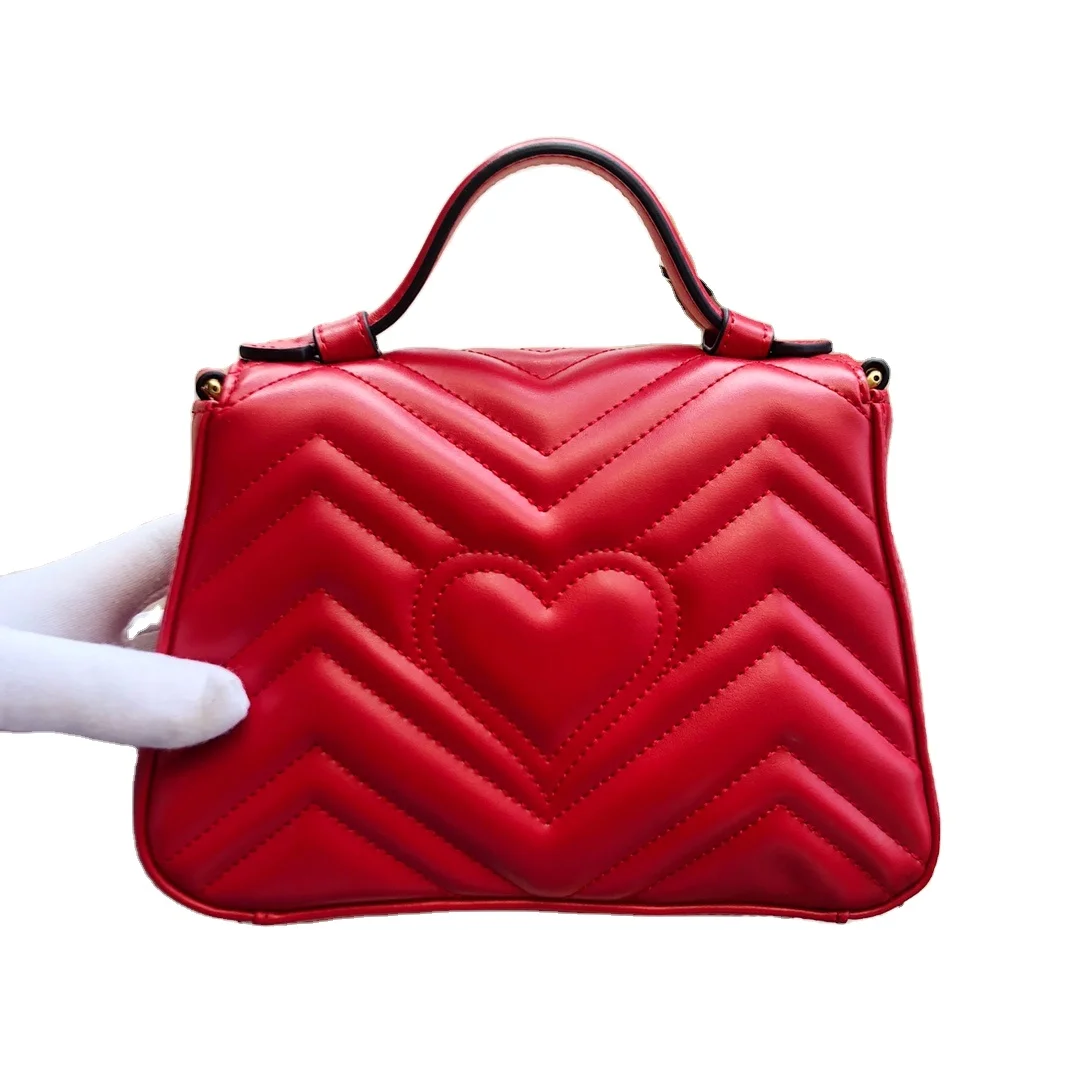 

US Hot Selling Best Quality GG Brand Famous Designer Crossbody Bag Women Marmont Handbag, Custom colors or original design