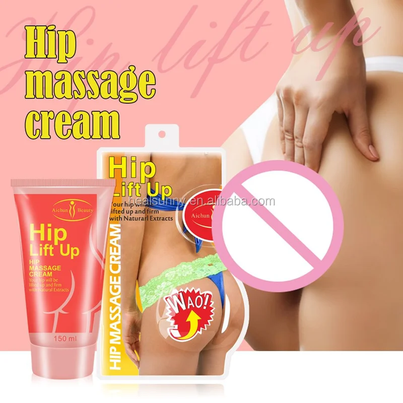 

Wholesale Aichun Beauty Cellulite Removal Garlic hip up oil buttock enlargement cream for women