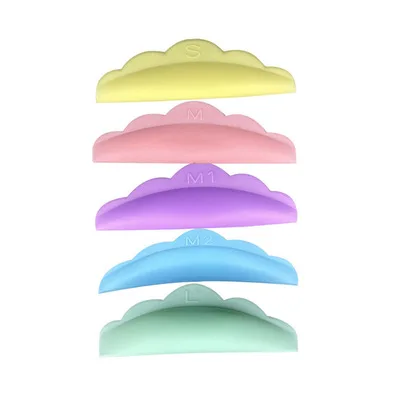 

Different Sizes Silicone Eyelash Perming Curler Curling False Fake Eye Lashes Extension Shield Pad Makeup Maquiagem Tools, Customized