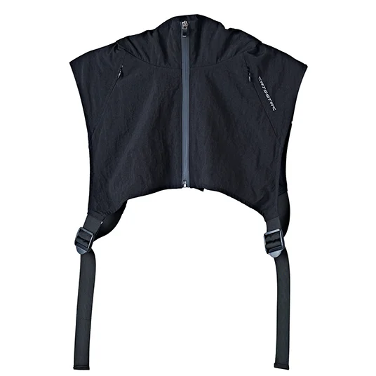

CATSSTAC fishionable high quality with good collocability water-proof spring lightly fashion techwear outdoor men vest, Black
