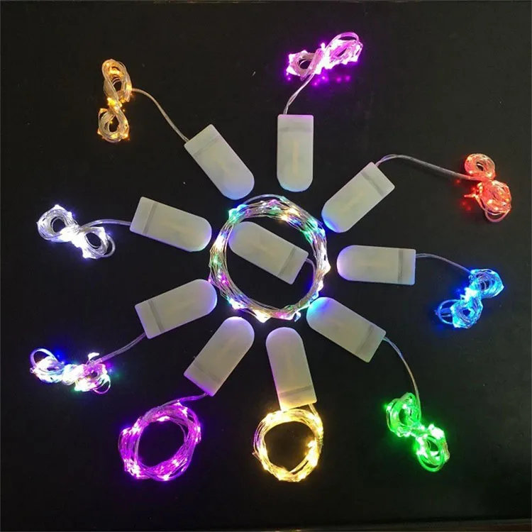 Indoor Outdoor 3 Meters LED String Fairy Lights CR2032 Button Battery Operated For Party Decoration LED Strip Light  waterproof