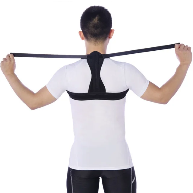 

Posture Corrector Hot Sale New Arrival Adults Posture Back Brace Support, Black