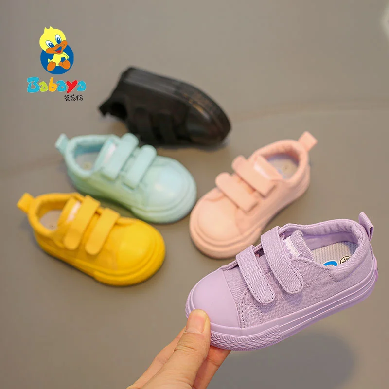 

20077 2020 New Style hot sale Canvas stock children's causal Shoes, Colorful