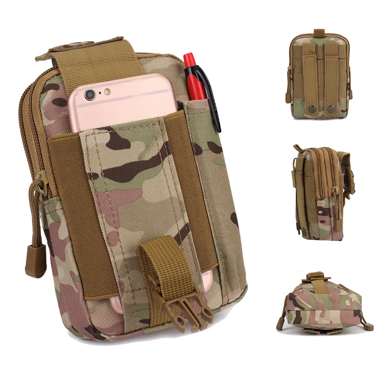 

2020 Waterproof Oxford Hiking Climbing Military Tactical Shoulder Crossbody Storage Hanging Fanny Hip Bum Belt Waist Bag, 10 color