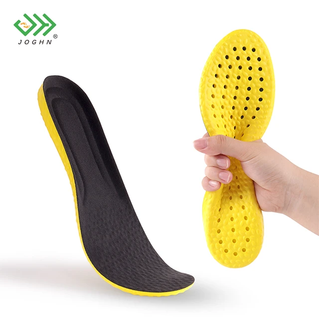 

Pu Material Shoes Pad Soft Breathable Fabric Sweat Absorb Insole for Sport Shoes