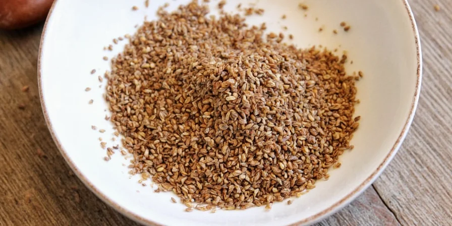 Photo of various storage containers with benne seeds labeled and organized