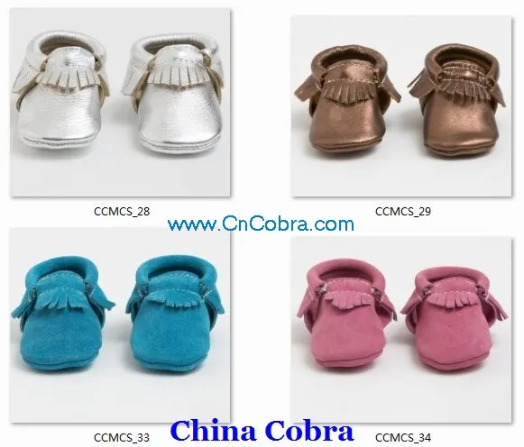 
2020 CHINA COBRA amazon ebay best selling newest popular soft sole baby leather shoes baby suede moccasins baby moccasins 