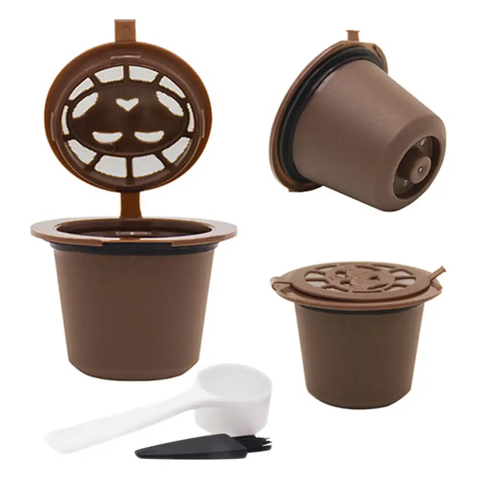 

3PCS/Set Capsule Cup Coffee Filter Repeatable Plastic Shell Reusable Coffee Filter