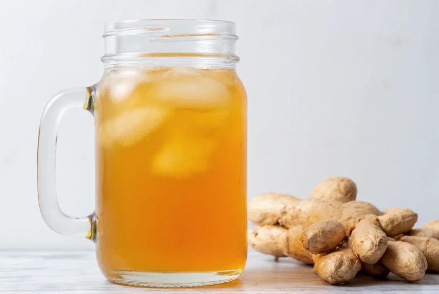 homemade ginger ale