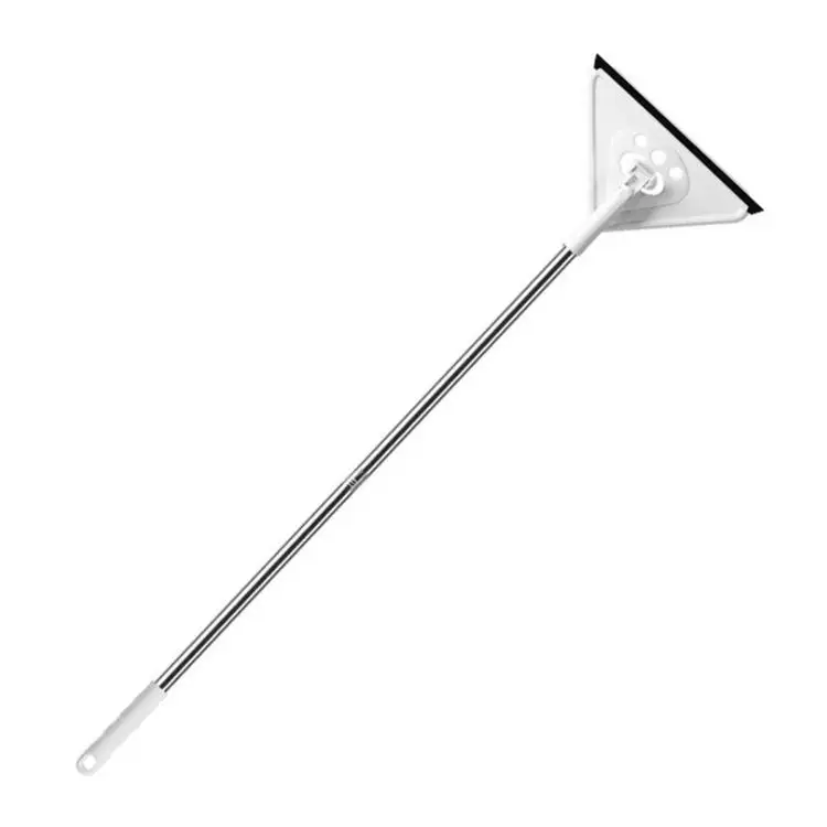 

Deep Clean Mop Triangle Ultrafine Fiber Damp Mop for Car Cleaning Multi functional triangle mop lazy duster, White