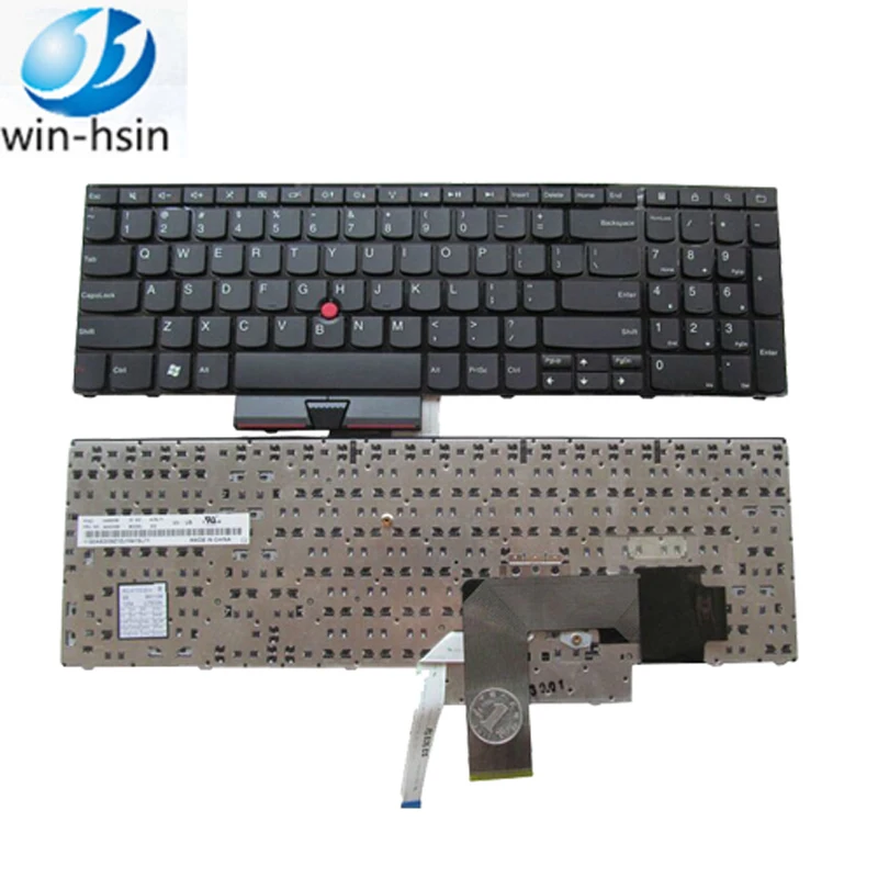 

US laptop keyboard for lenovo ibm thinkpad edge e520 e525 e530 e530c e535 keyboard, Black