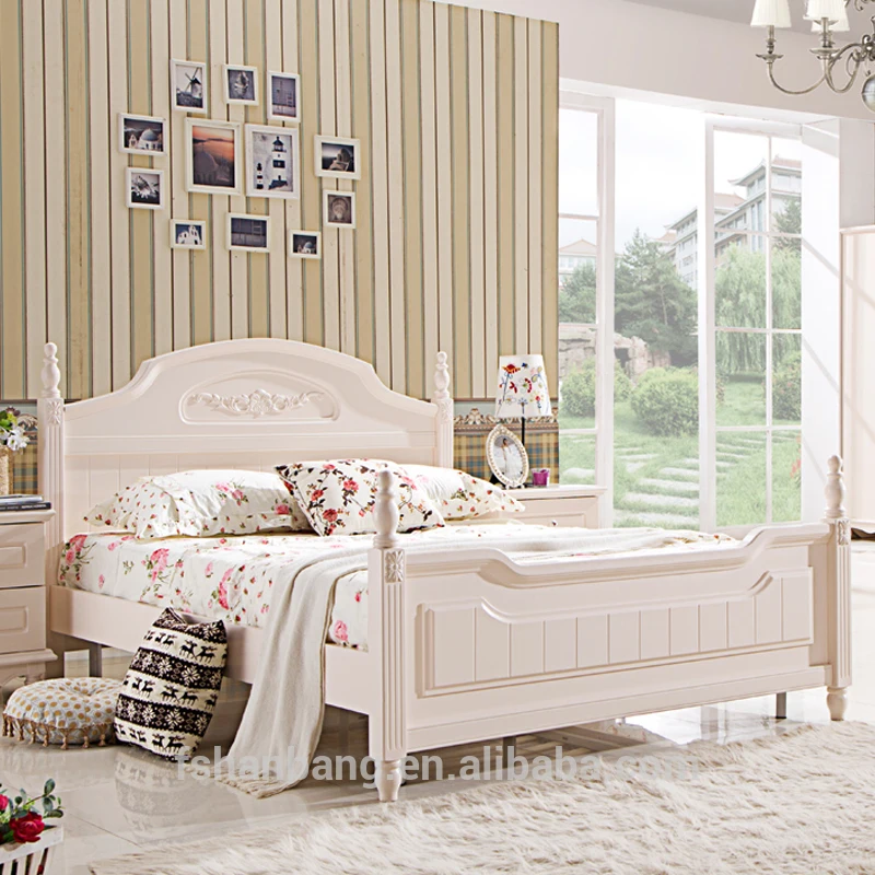 Korean Style Solid Wood Home Furniture Modern Bedroom Set - Buy Bedroom