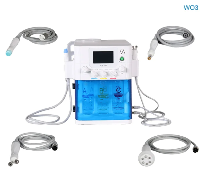 

NV-W03B salon machine 3 in1 hydro dermabrasion skin salon Cosmetics korea aqua peel machine with CE