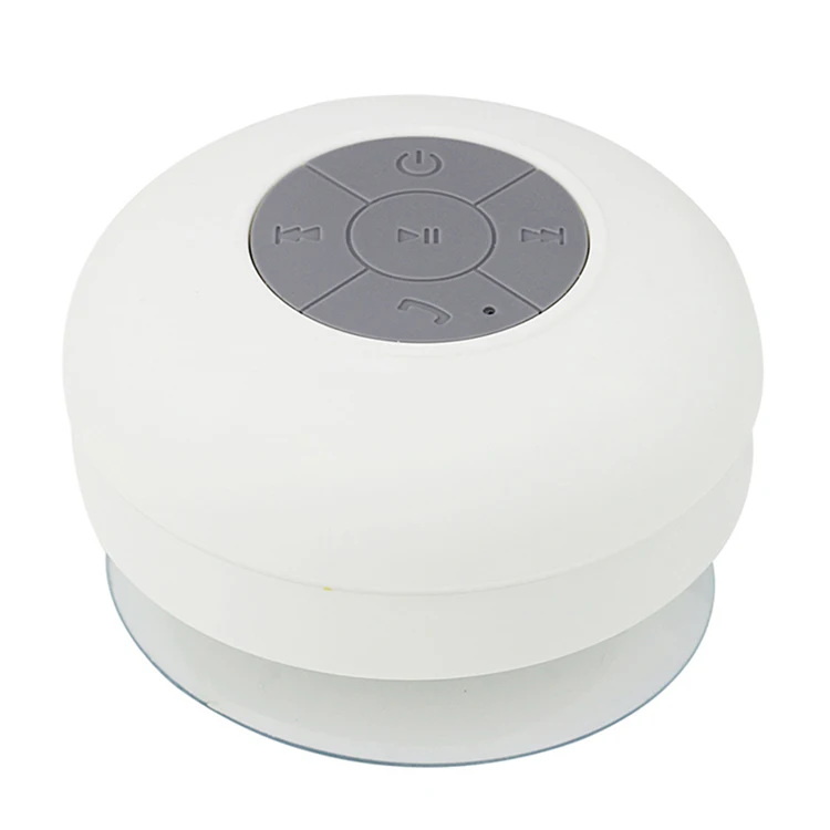 Mini Portable Subwoofer Shower Wireless Blue tooth Speaker Handsfree Receive Call Music Waterproof Suction BTS06 Speakers - ANKUX.COM