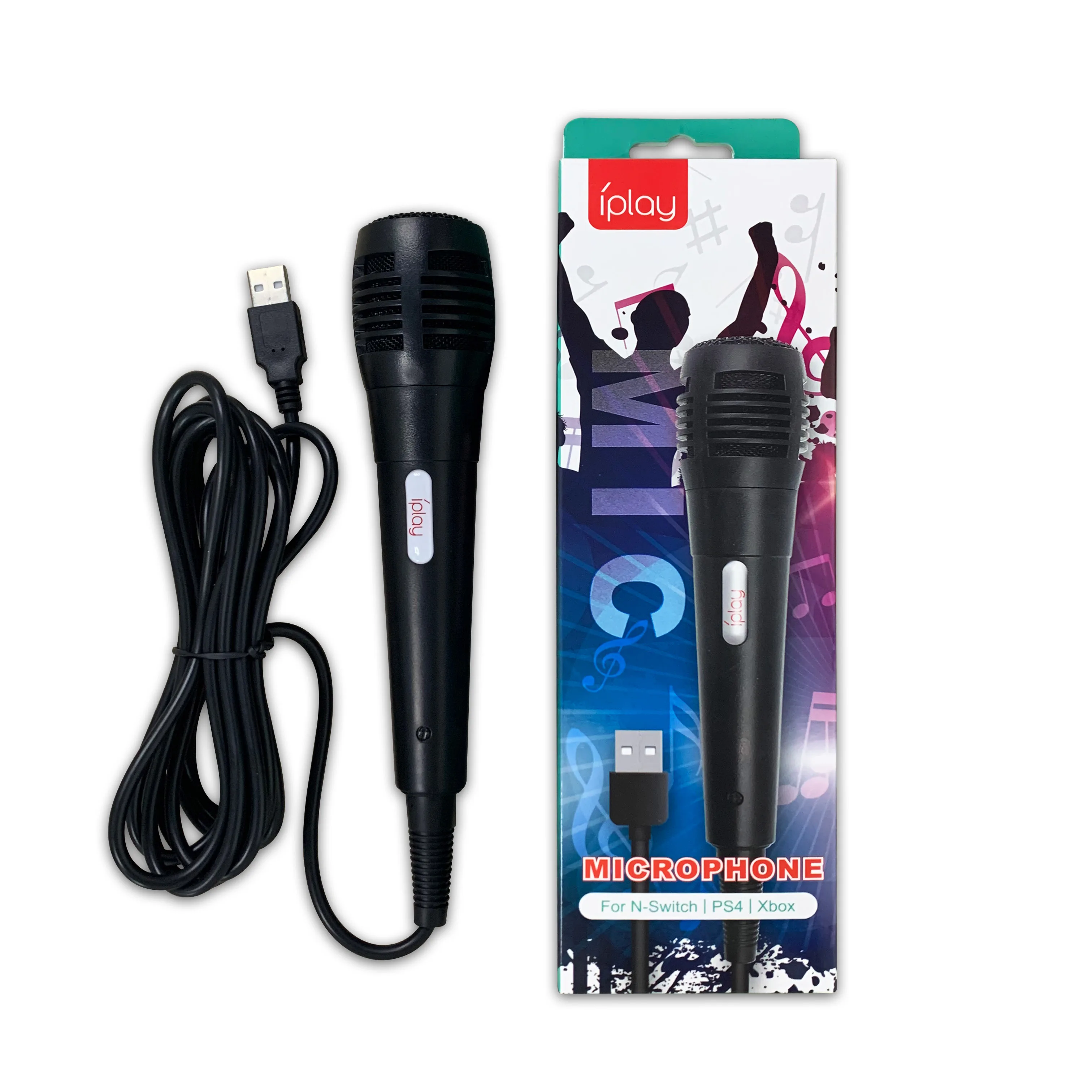 

Wired karaoke USB microphone for Nintendo Switch, Ps4, Xobxes